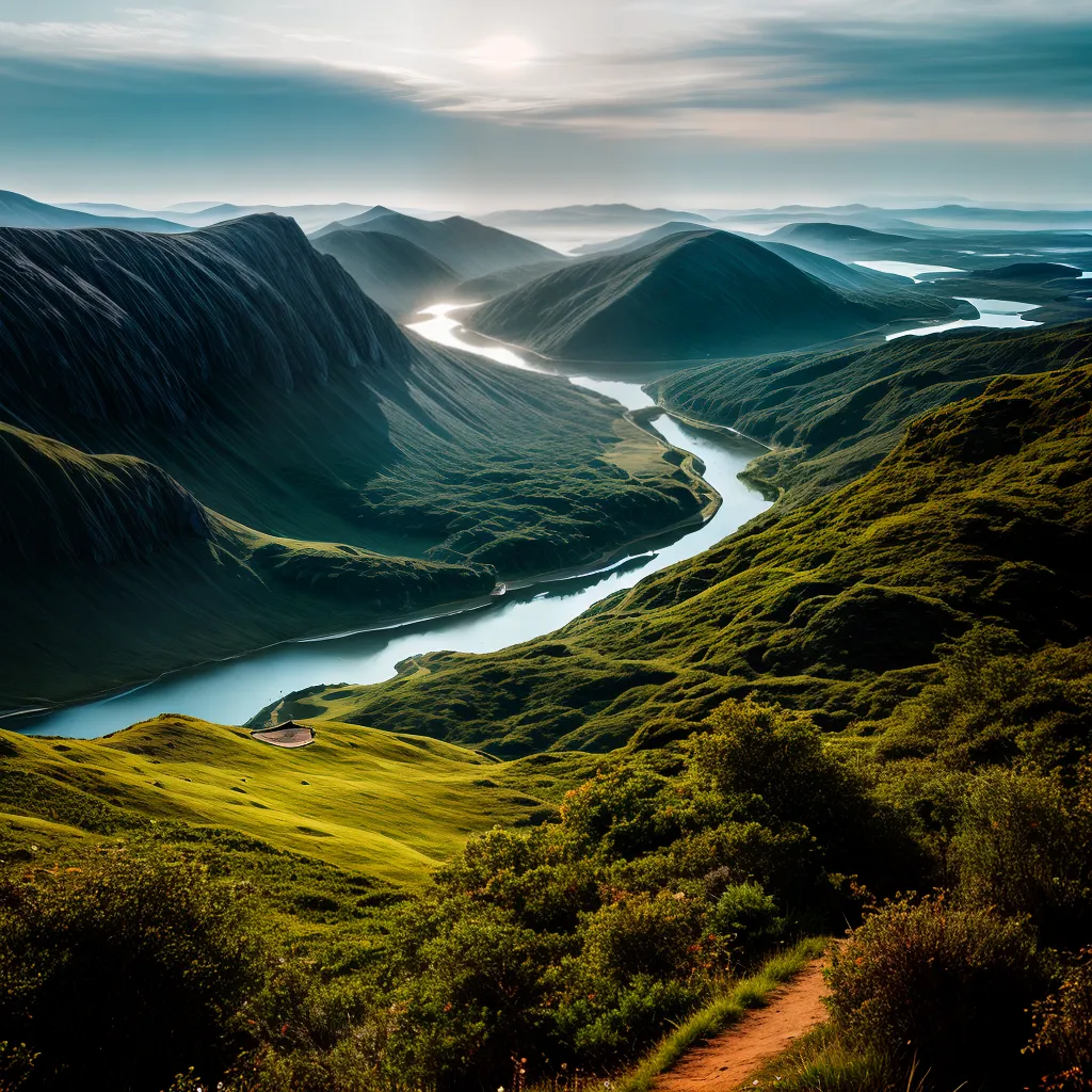 Mirantes surpreendentes: descubra o significado de sonhar com exploração de novos horizontes 2 Fotos vista aventura montanha horizonte