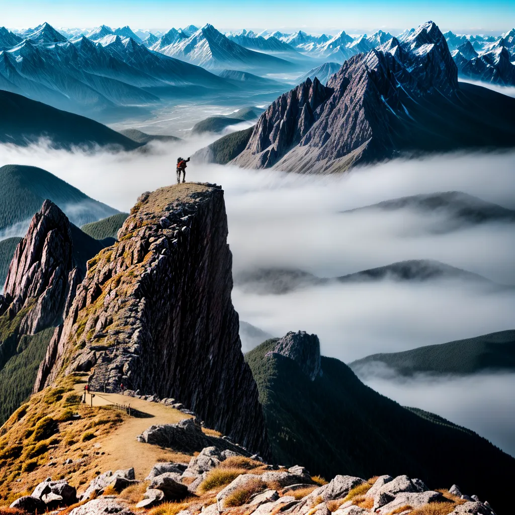 Significado de Sonhar com Montanha: Supere seus desafios com Elevação Espiritual 3 Fotos vitoria montanha espiritual superacao