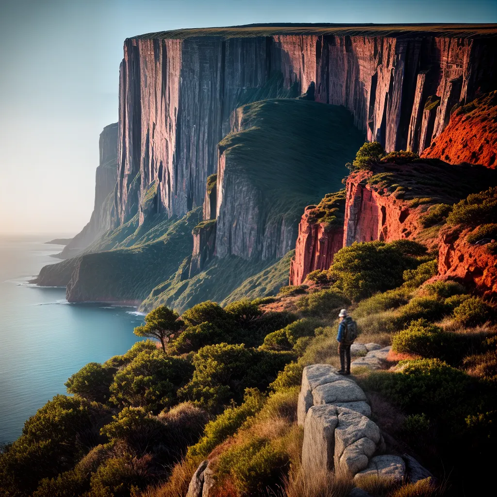 Fotos voo incerto desafios horizonte cliff