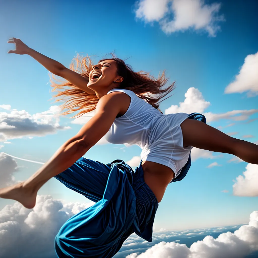 Desvendando os Simbolismos dos Sonhos com Voar 4 Fotos voo liberdade sonho nuvens alegria 1