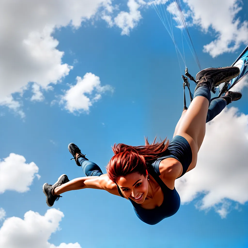 Significado dos Sonhos com Esportes Radicais 3 Fotos voo livre azul aventura