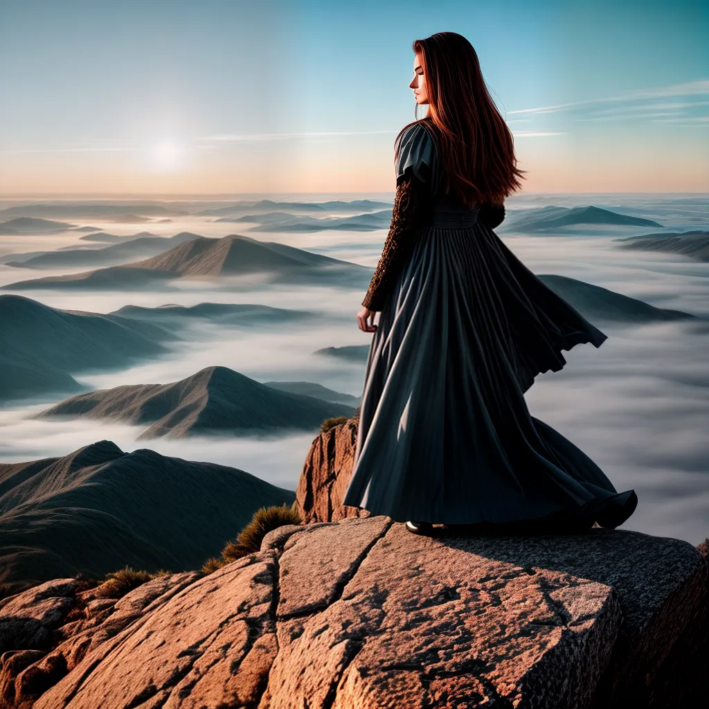 Fotos voo sonhador paisagem infinita