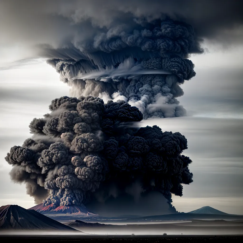 Fotos vulcao erupcao poder natureza