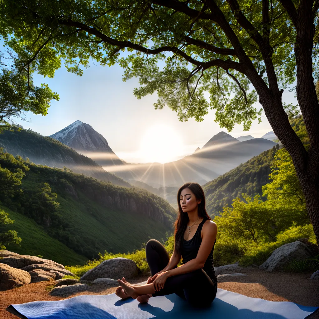 Sonhar com ioga: Conexão entre corpo e mente 2 Fotos yoga meditacao luz natureza