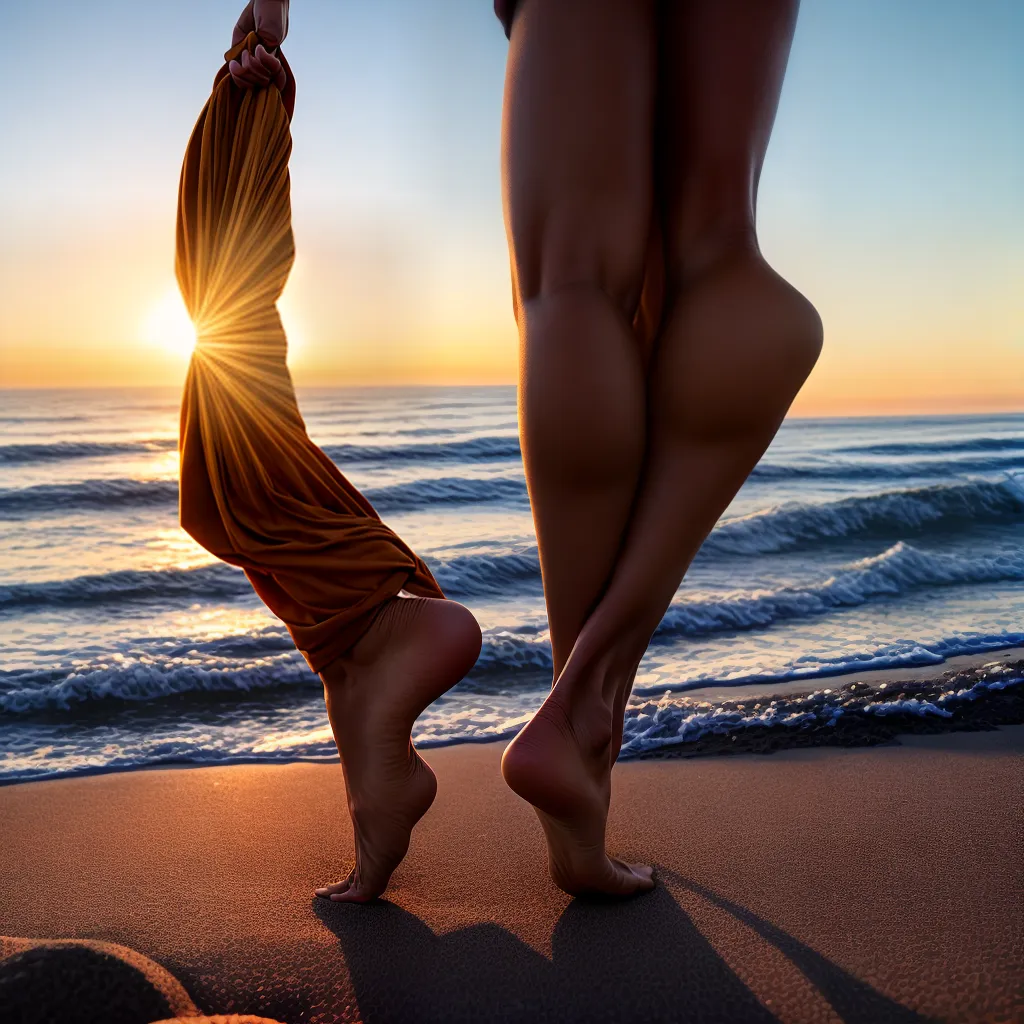 Os Passos Rumo ao Sonho de Ter Articulações Saudáveis 5 Fotos yoga praia pose por do sol