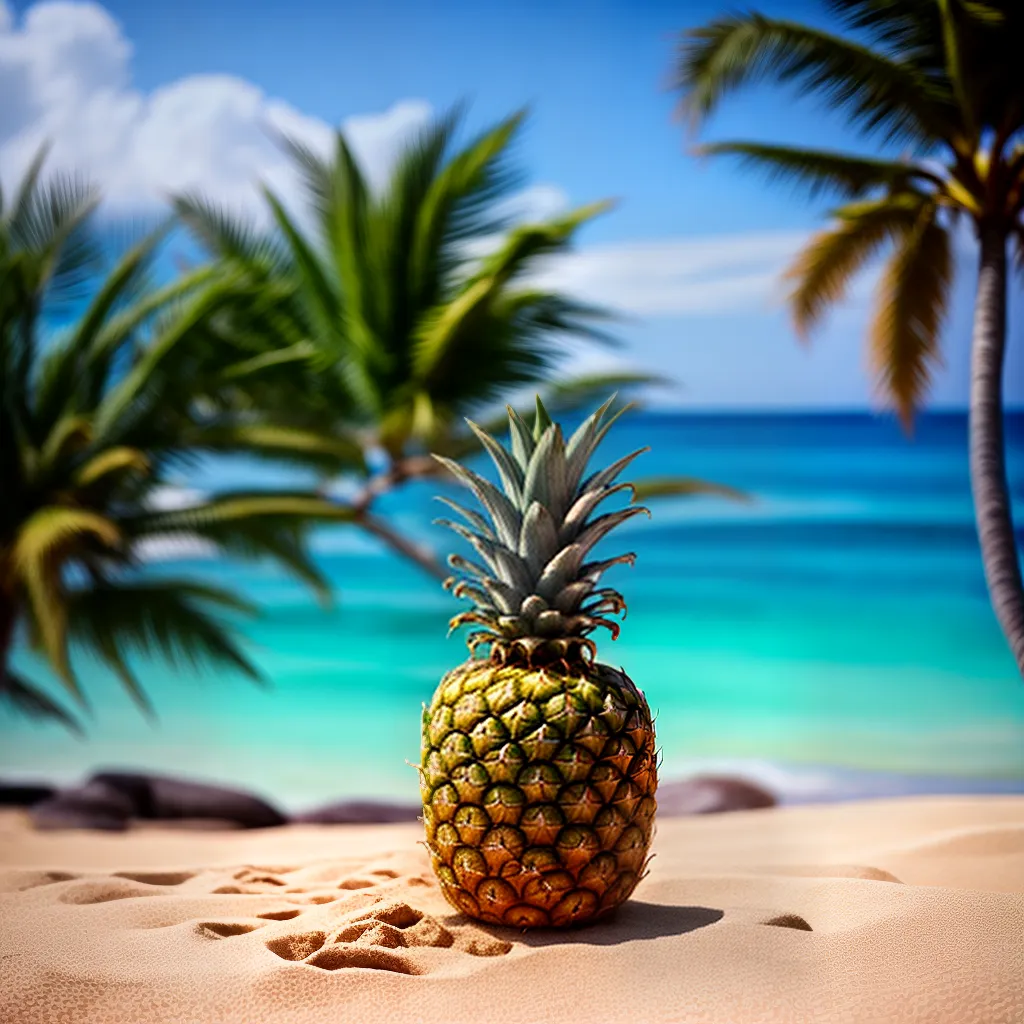 Descubra Agora o Significado dos Seus Sonhos com Abacaxi 5 Fotos abacaxi praia tropical sonhos