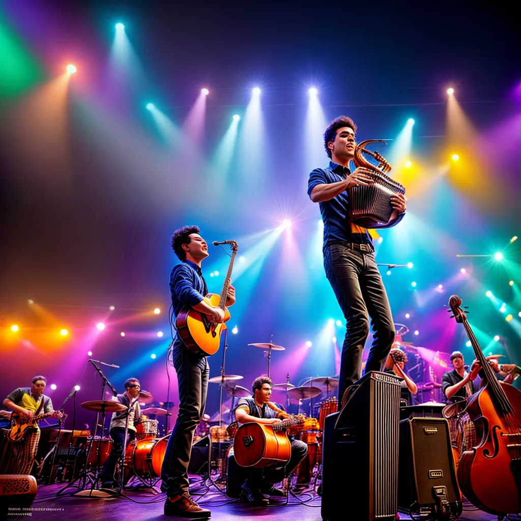 Desvendando o Significado de Sonhar com Músico Acordeonista 3 Fotos acordeonista musica multidao alegria