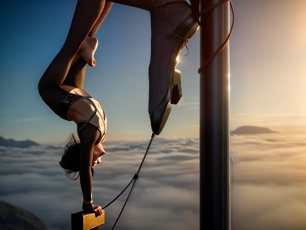 Sonhos Encantadores: Explorando as Acrobacias dos Significados 6 Fotos acrobata equilibrio sonho etereo