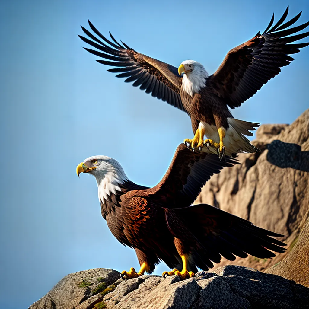 Desvende os segredos das aves de rapina nos seus sonhos 3 Fotos aguia voo ceu azul presa