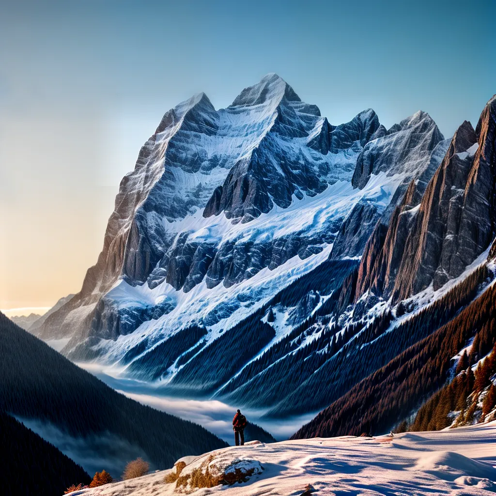 Fotos alpes suicos paisagem majestosa 1