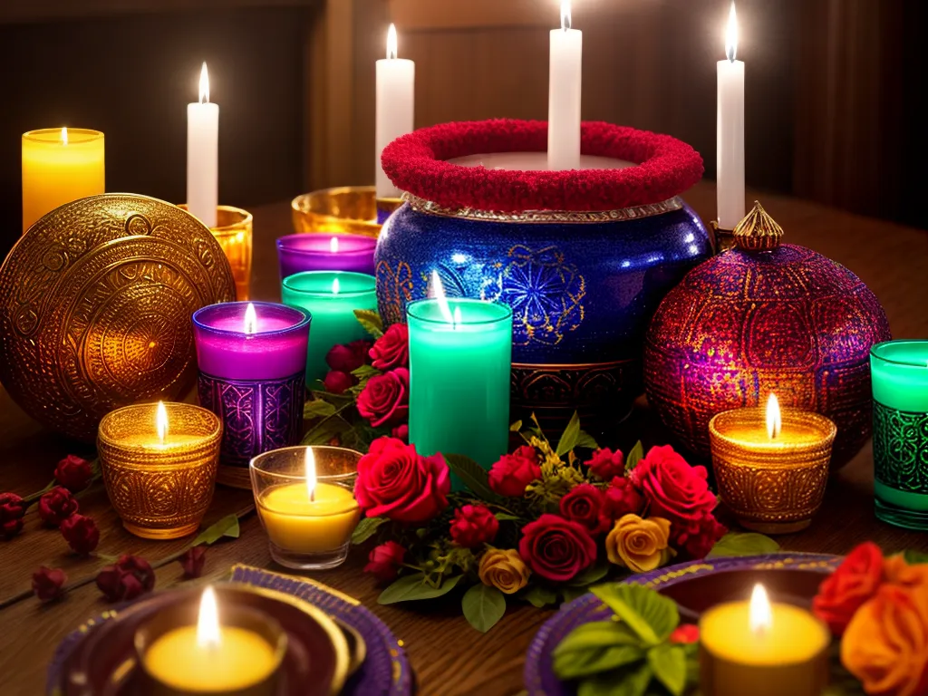 Sonho Revelado: O Verdadeiro Significado da Umbanda 4 Fotos altar umbanda colorido simbolos diversidade
