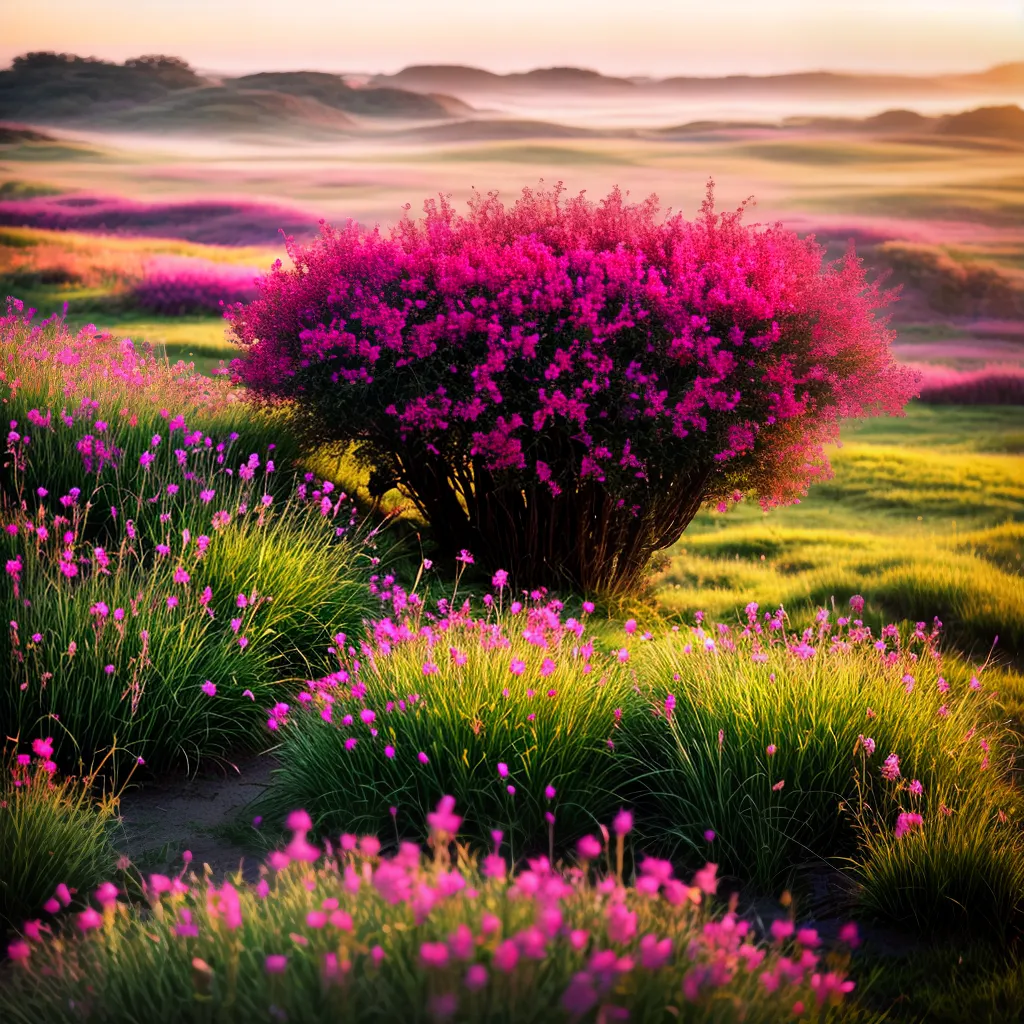 Fotos amanhecer pradaria sereno colorido