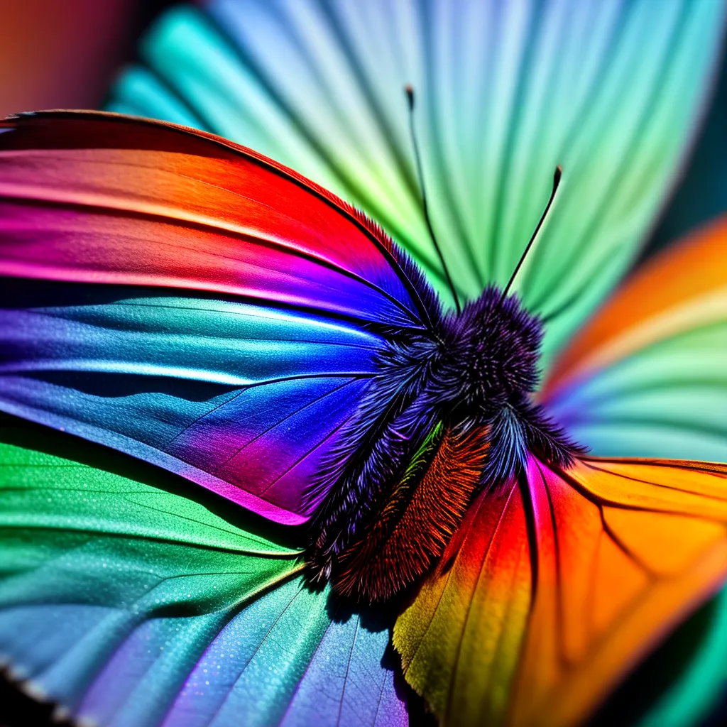 Fotos arco iris ceu flores raras