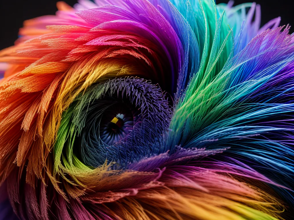Fotos arte abstrata poligonos coloridos 1