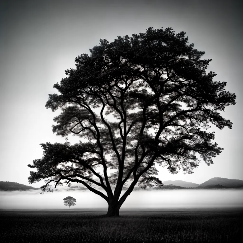 Sonhar com a Morte: Reflexões sobre a Vida e o Fim 2 Fotos arvore solitaria reflexao vida morte