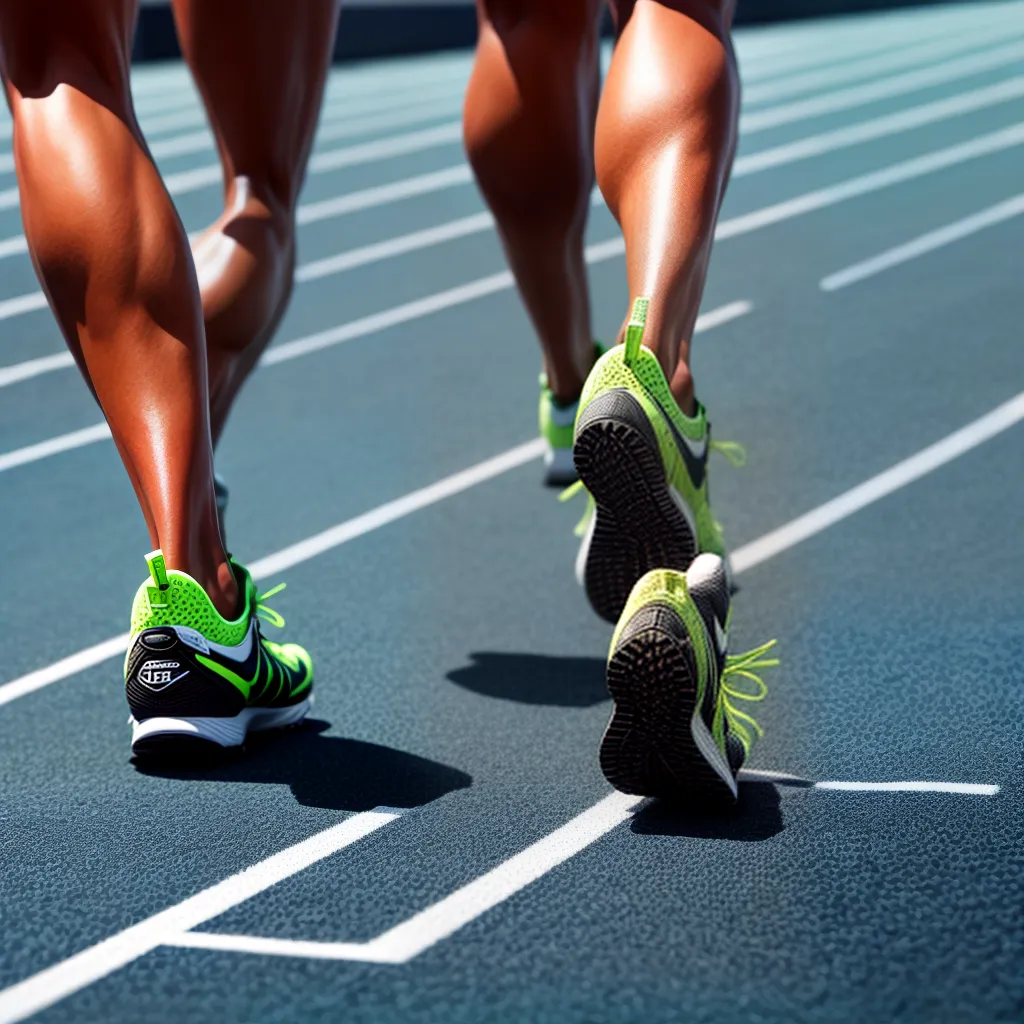 Descubra o Significado dos Sonhos de um Atleta Competidor 6 Fotos atleta pista partida determinacao