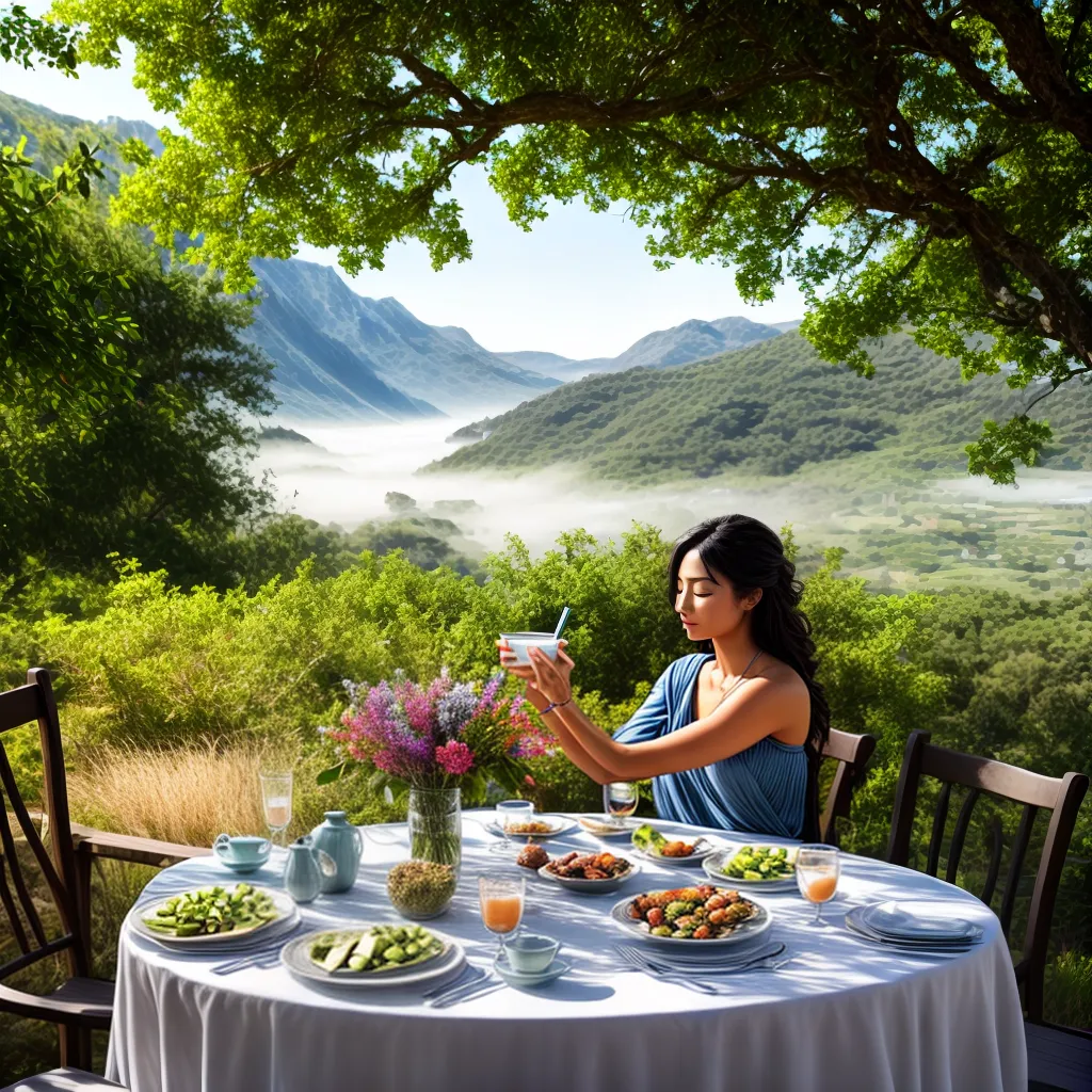 Qual o Significado de Sonhar com Mesa e Cadeira? 6 Fotos auto cuidado cena natureza