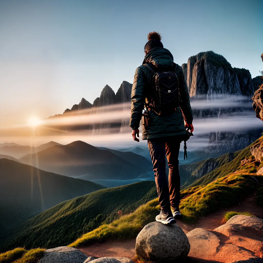 Significado de Sonhar com Viagens: Desvendando as Mensagens dos Sonhos 4 Fotos aventura por do sol montanha