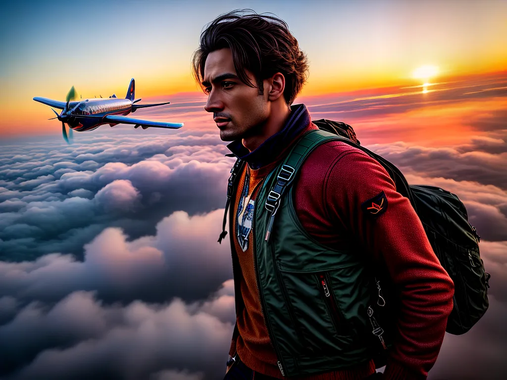 Sonhar com Avião Querido e o Estribilho do Tambor: Descubra o Significado! 6 Fotos aviao sonhos por do sol 1