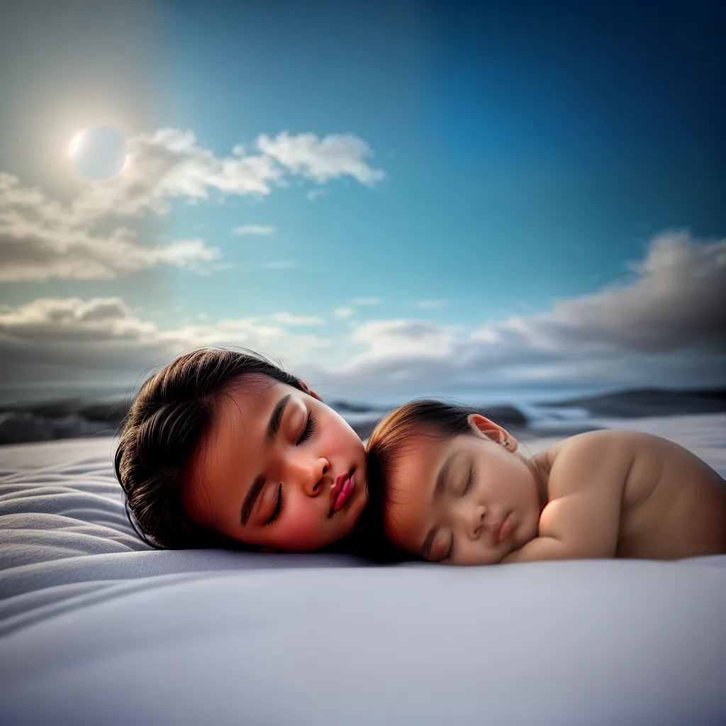 Sonhar com Bebê: Desvendando os Mistérios dos Sonhos Infantis 4 Fotos bebe sonhador nuvem colorida