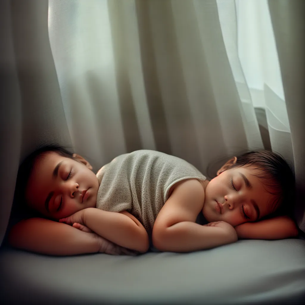 Sonhar com Bebê: Desvendando os Mistérios dos Sonhos Infantis 2 Fotos bebe sono criba luz suave