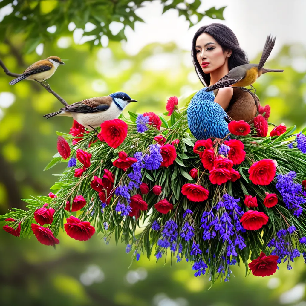 Fotos beleza natureza flores passaros harmonia