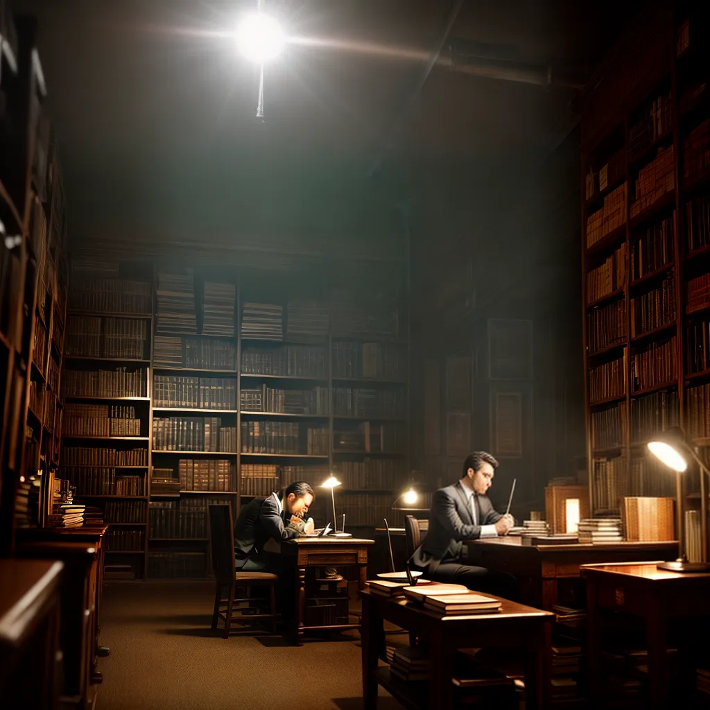 Fotos biblioteca misteriosa estudante sonhos