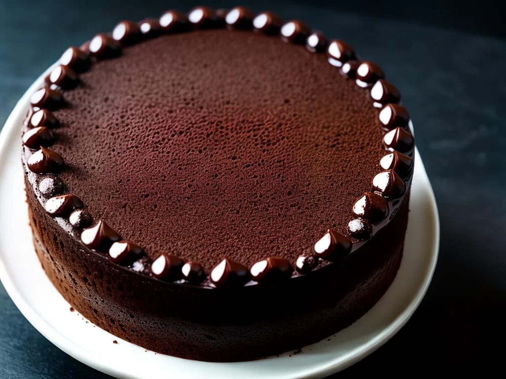 Fotos bolo chocolate ganache tentacao