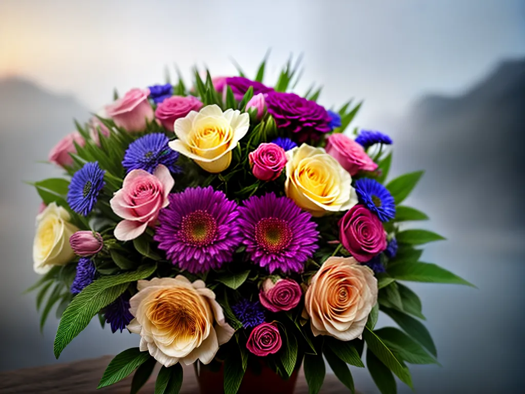 Fotos bouquet flores cores fragrancias