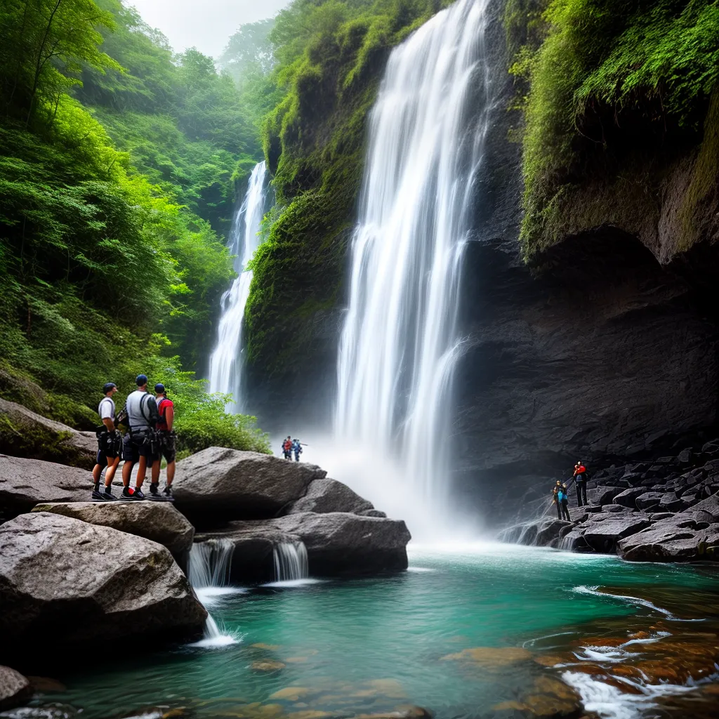 Aventuras na Cachoeira: Descobertas e Desastres - O Significado de Sonhar com Queda D'água 3 Fotos cachoeira aventura amigos natureza