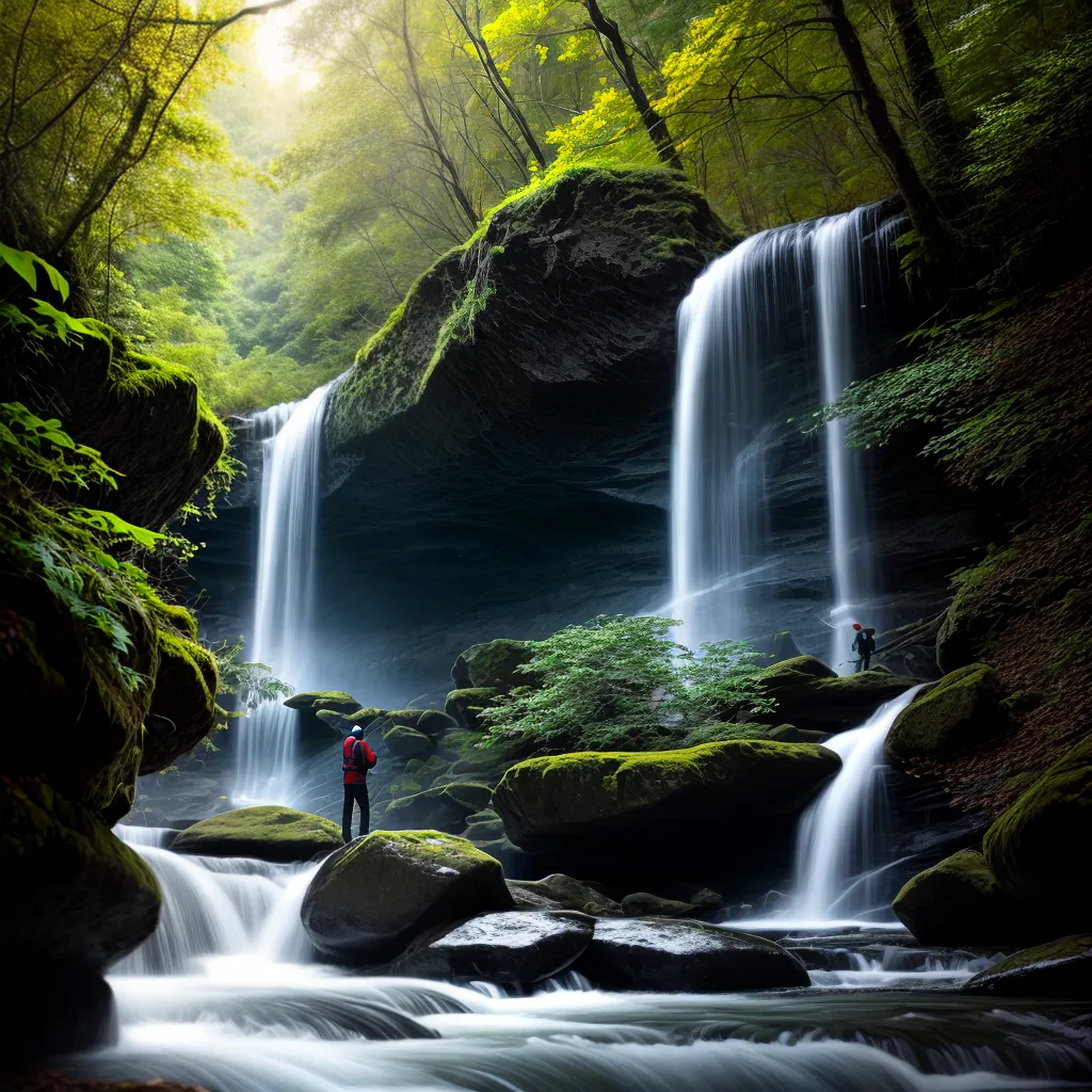 Aventuras na Cachoeira: Descobertas e Desastres - O Significado de Sonhar com Queda D'água 6 Fotos cachoeira aventura explorador natureza