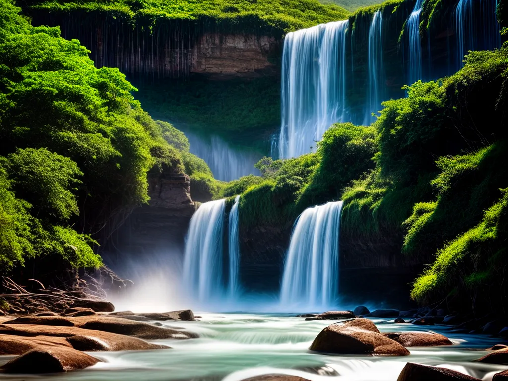 Fotos cachoeira brasileira poder beleza natureza
