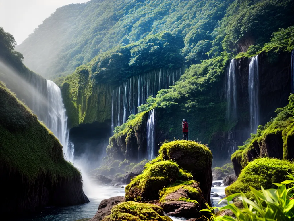 Fotos cachoeira floresta sonhos misterio 1