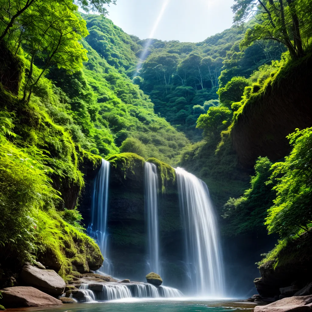 Desvendando os Sonhos Musicais: O que Significa Sonhar com Cachoeiras e Trilhas? 5 Fotos cachoeira montanha trilha natureza 1