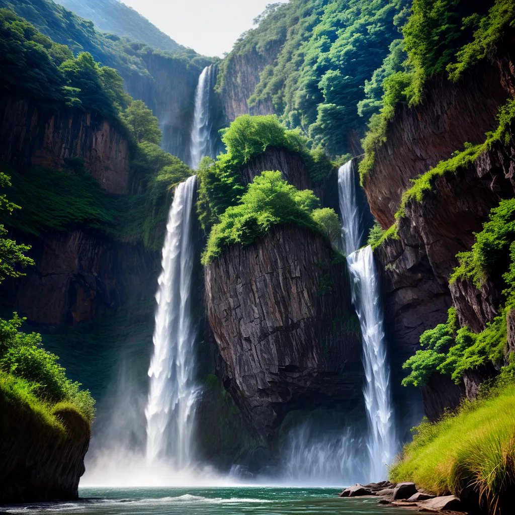 Fotos cachoeira poderosa natureza transformacao
