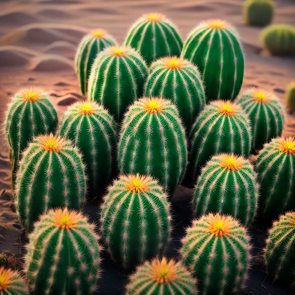 Fotos cacto verde deserto simbolo sonhos