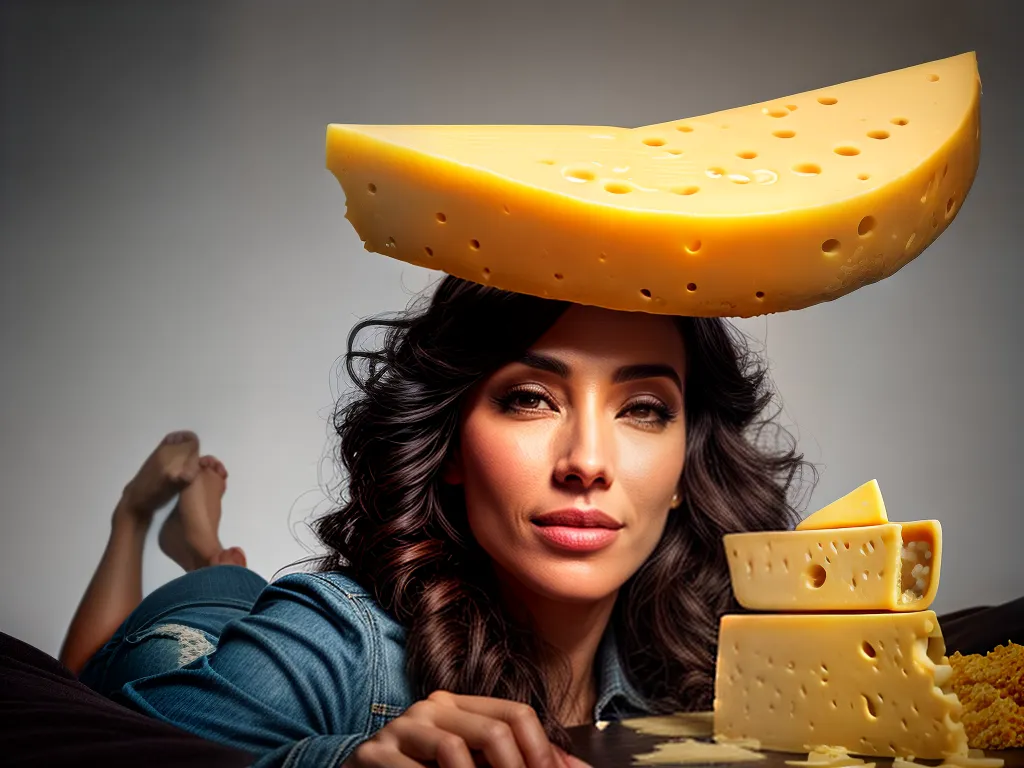 Laticínio da Mente: Descubra o Significado dos Sonhos com Queijo 2 Fotos cama queijo sonho surrealismo