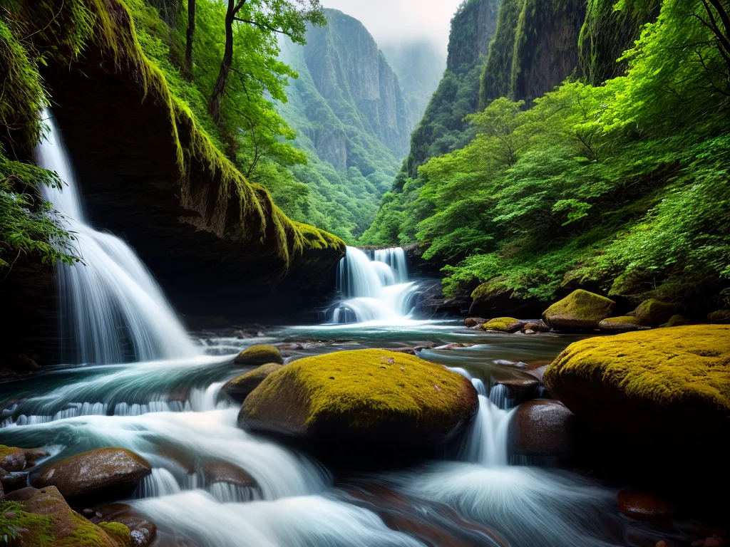 Fotos caminho cachoeira natureza sonhos 1