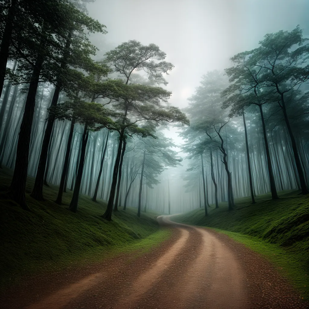 Fotos caminho floresta misterio sonhos