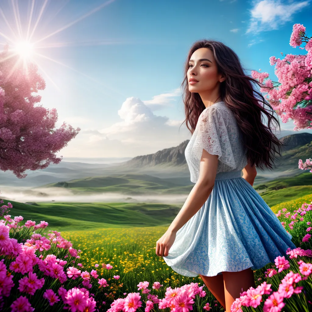 Descubra o Significado dos Sonhos: Amor, Iluminação e Mudança 5 Fotos campo flores sonhos amor iluminacao transformacao