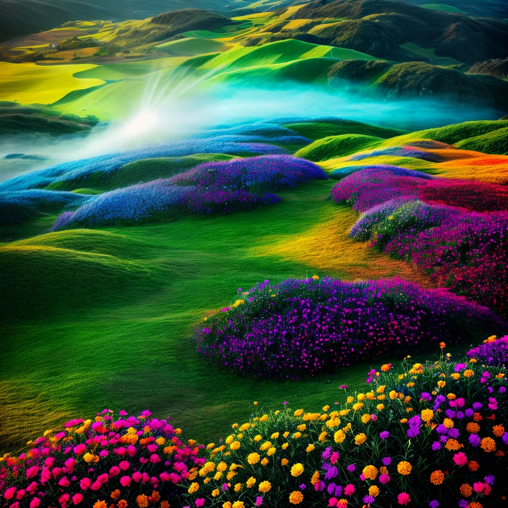 Descubra alegria nos seus sonhos - qual é o significado? 6 Fotos campo flores sorriso ceu felicidade