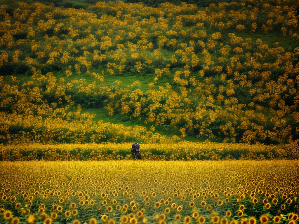Descubra o Fascinante Significado de Sonhar com Abelhas Voando 3 Fotos campo girasol abelhas voo natureza