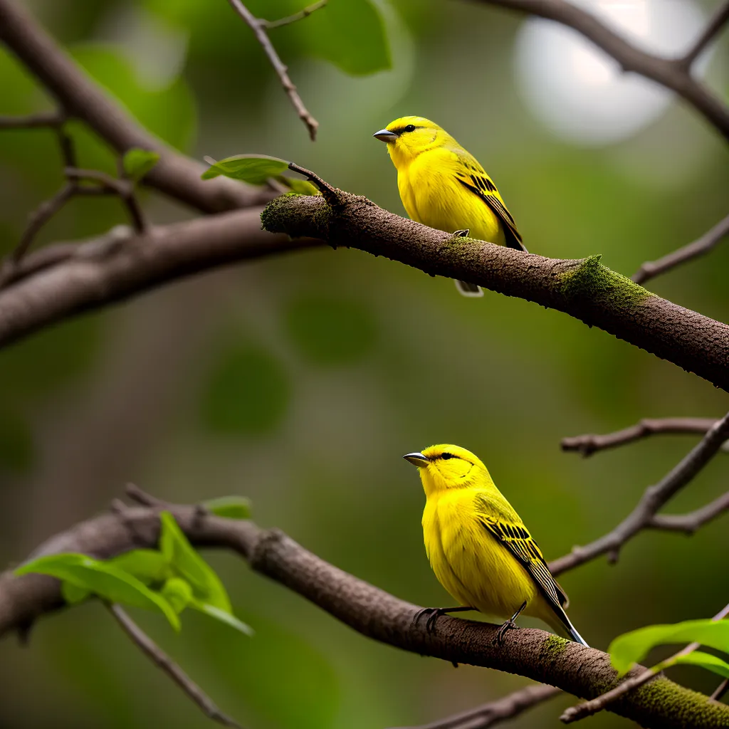 Descubra o fascinante significado dos sonhos com canários amarelos 3 Fotos canario sonhador ramo amarelo