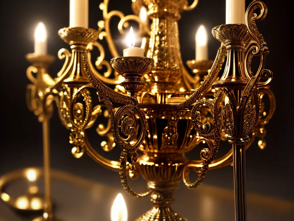 Descubra o Mistério por Trás do Candelabro nos Seus Sonhos 5 Fotos candelabro misterioso luz sombras