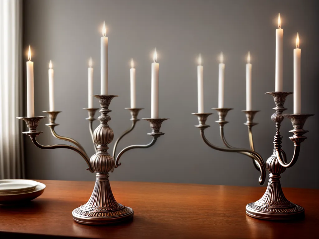 Descubra o Mistério por Trás do Candelabro nos Seus Sonhos 2 Fotos candelabro prata misterio encanto