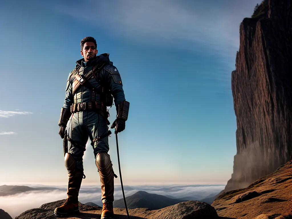 O Destino do Amaldiçoado-Capitão: Significado de Sonhar com Aventuras e Esportes Radicais 5 Fotos capitao aventura cliff montanhas