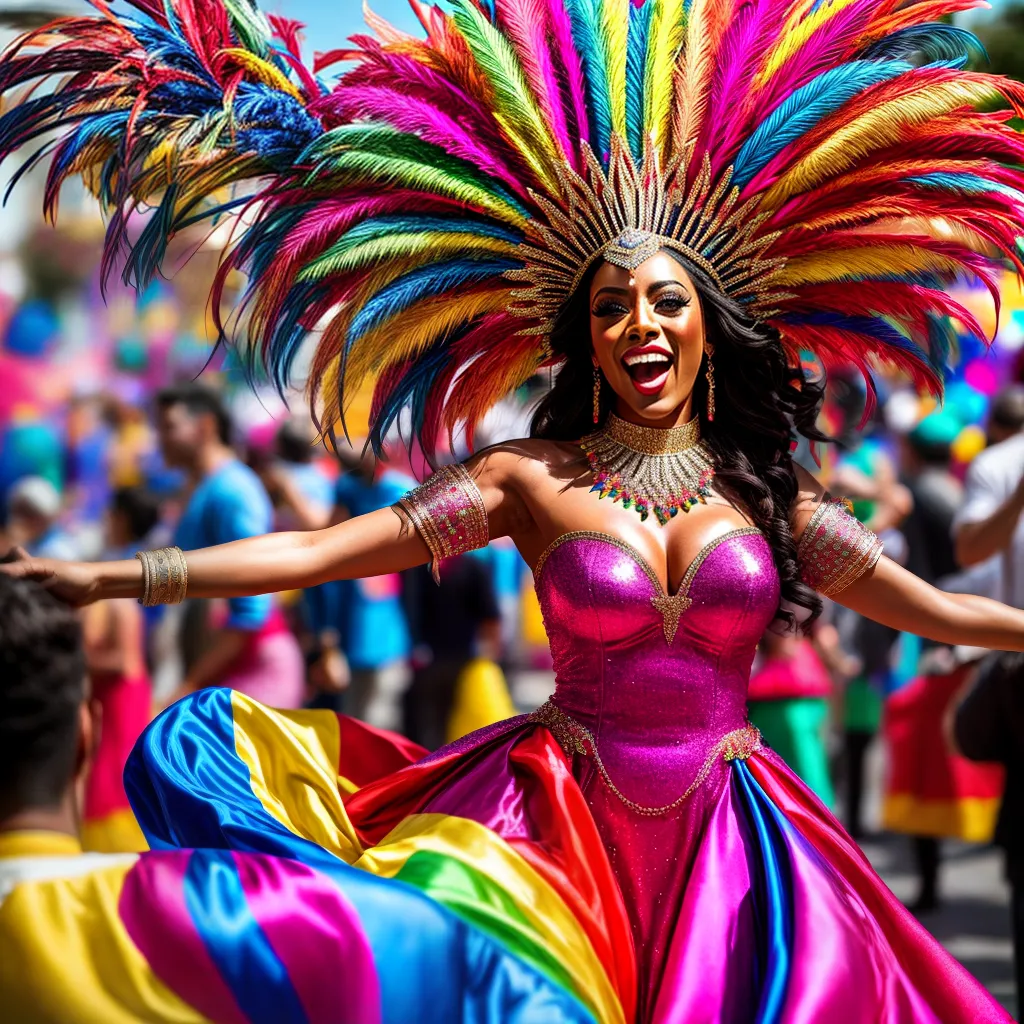 Fotos carnaval festa alegria colorido