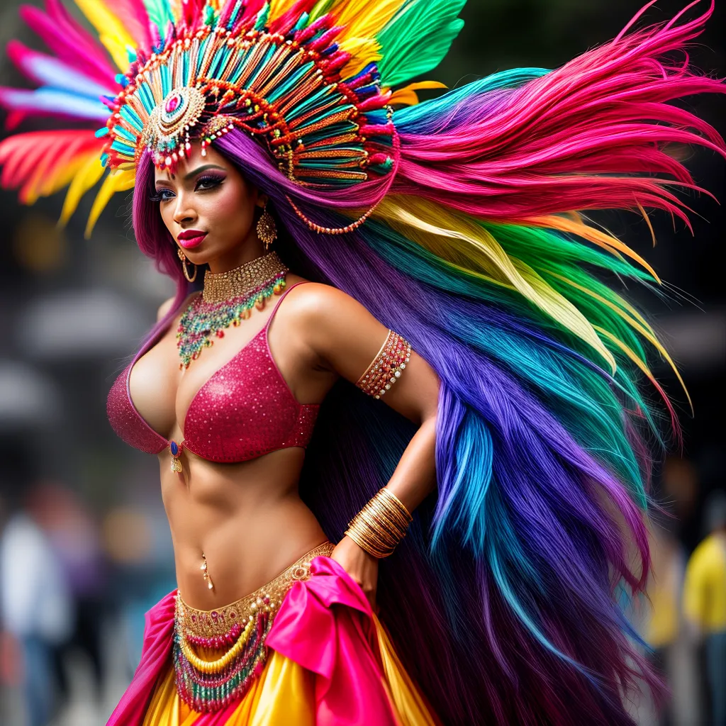 Descubra o fascinante significado de sonhar com Cabelo, Coral e Carnaval 6 Fotos carnaval sonhos beleza festa