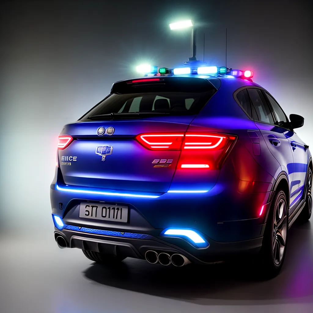 Fotos carro policia luzes sonhos