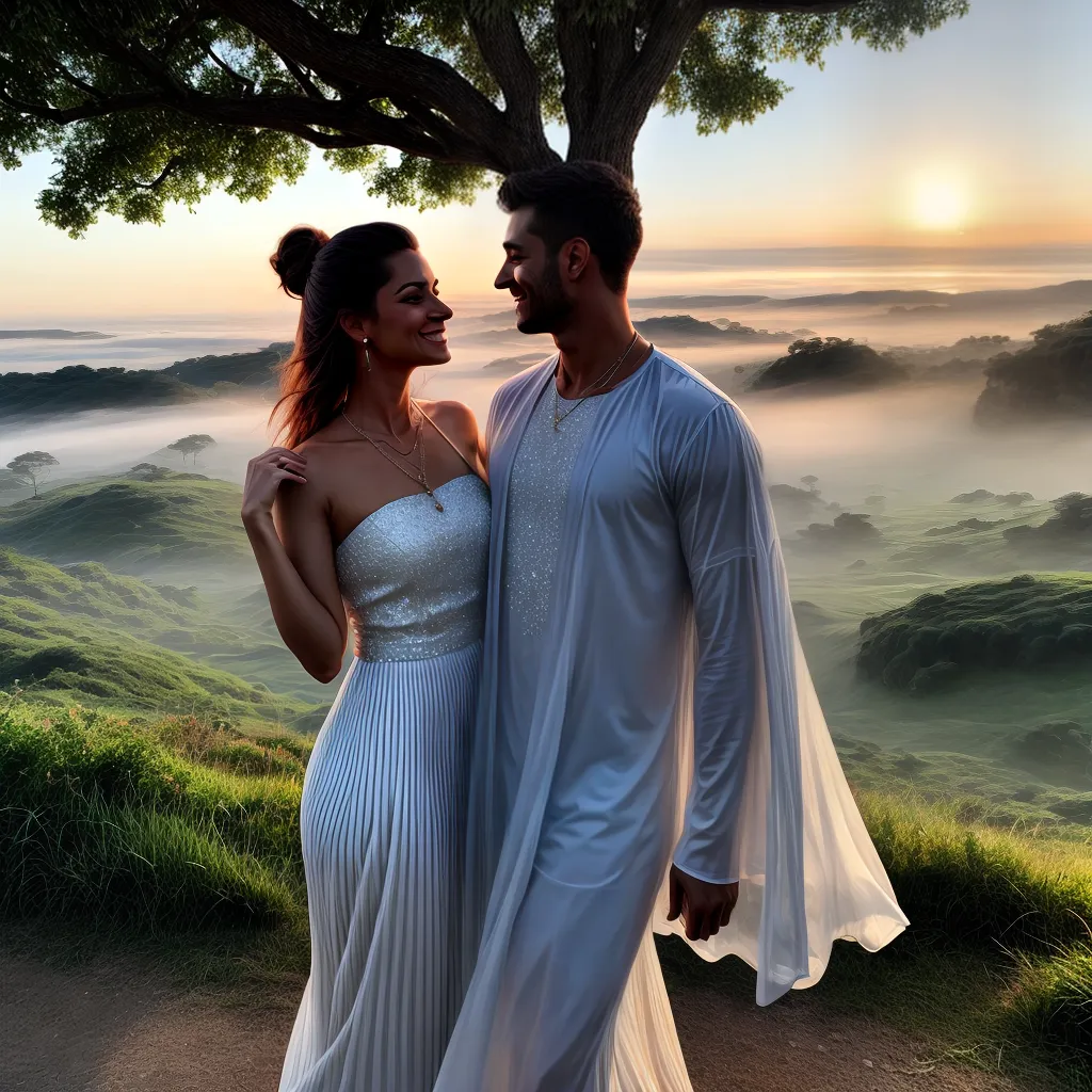 Fotos casal amor por do sol felicidade